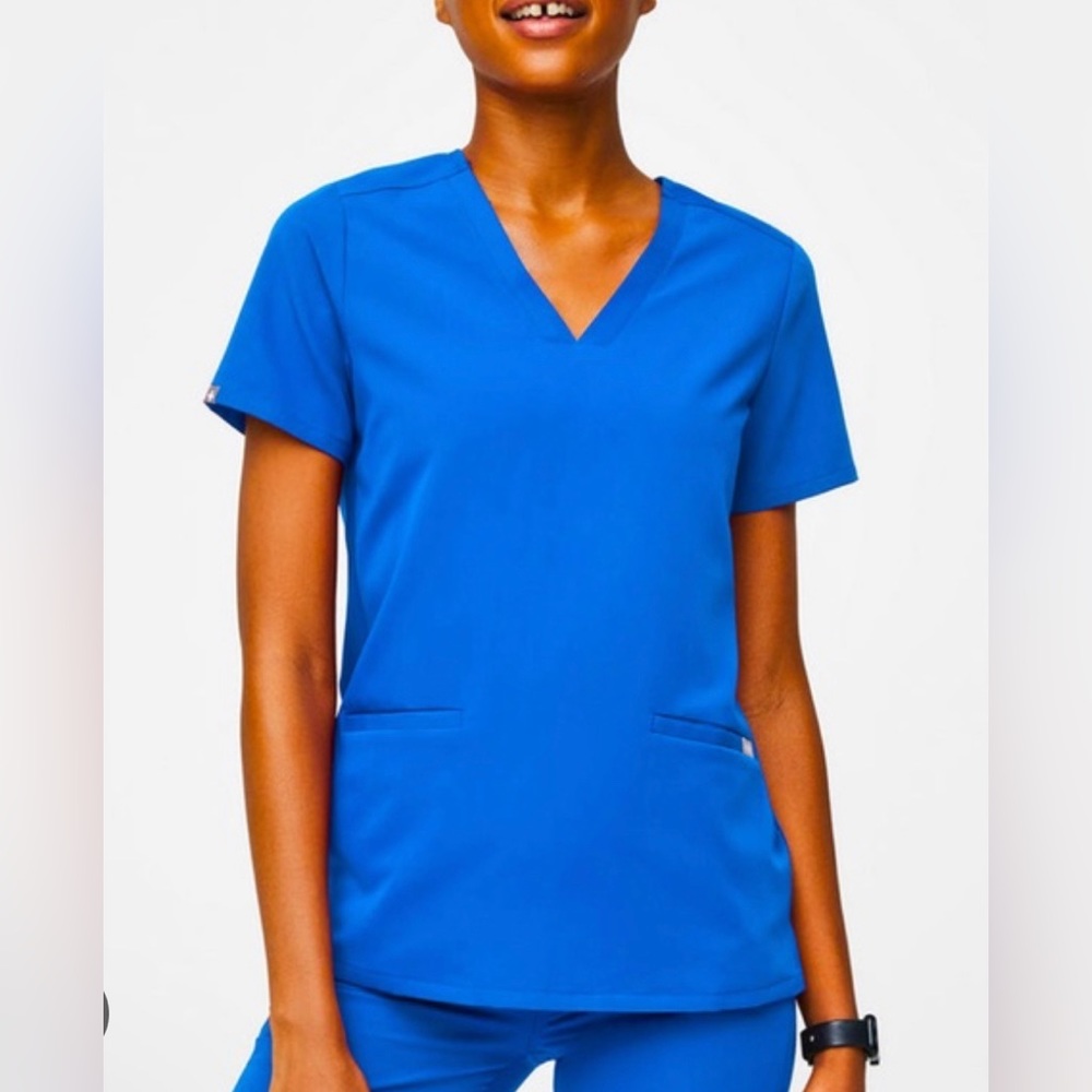 Figs Scrub Set Royal Blue